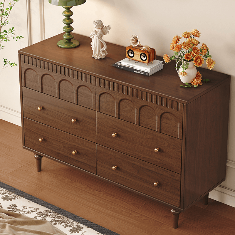 Trendy Composite Wood Double Dresser/Lingerie Chest/Bachelor Chest with 6/8/9 Drawers in Horizontal/Vertical Orientation thumbnail 6