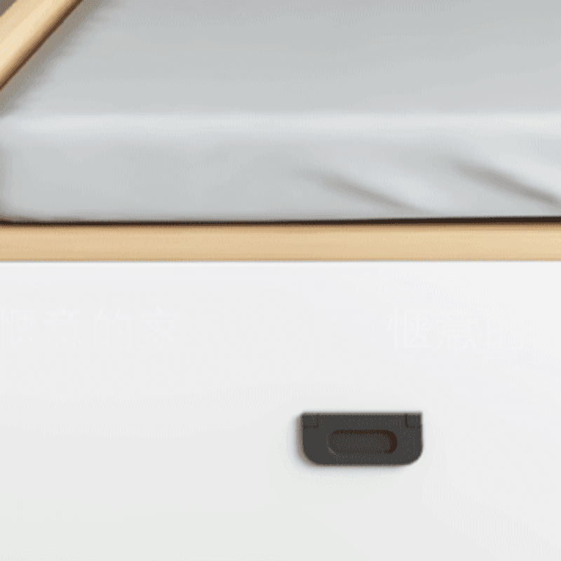 Solid Color Storage Included Bed with 3 Storage Boxes for Bedroom thumbnail 7
