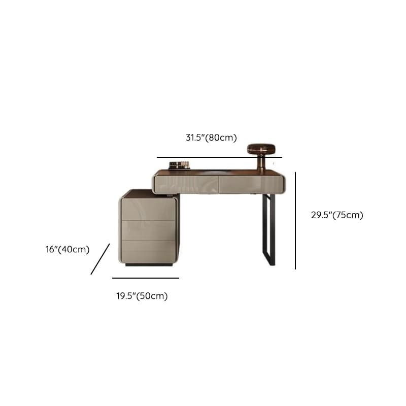 Multi-Purpose Vanity Set with Lighting, Scalable Telescopic Design, Push-Pull 2-in-1 Vanity, Adjustable Touch and Brightness thumbnail 7