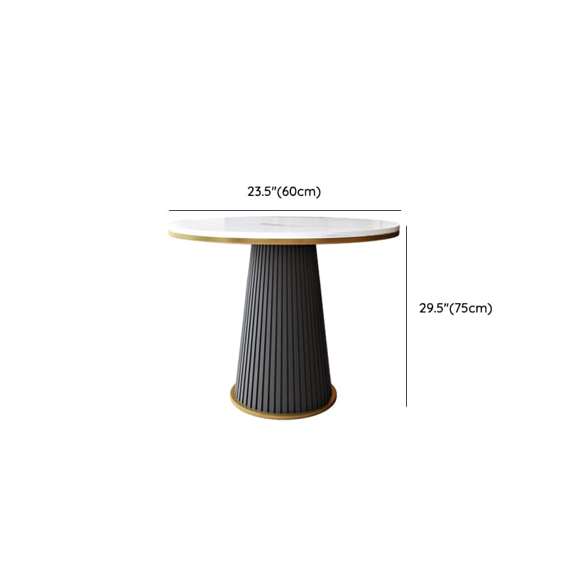Modern Simple Style Dining Table Set with Padded Chair, Back Seat, and Arms thumbnail 12