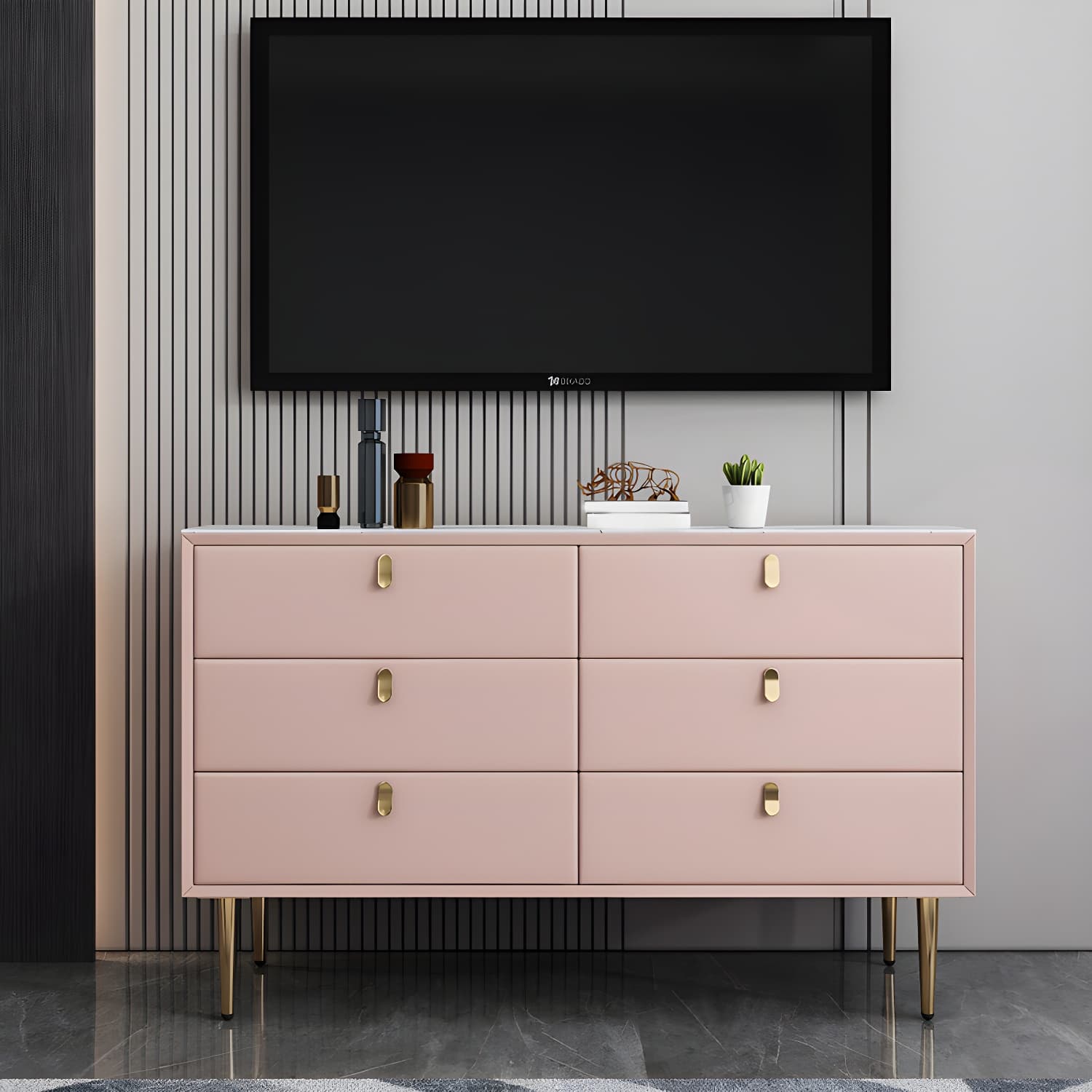 15.6-inch W Storage Chest Classic Glam Dresser with 5/6/7/9 Drawers thumbnail 21