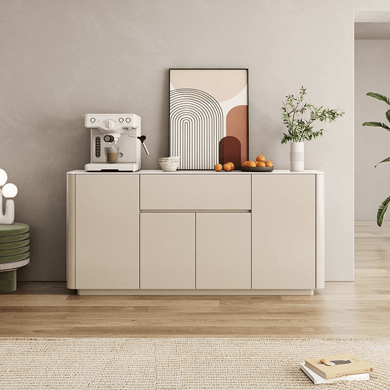 Standard/Wide Stone 3 Drawers/1 Drawer Hutch 1 Shelf 4 Doors/3 Doors/2 Doors Microwave Shelf Cabinet thumbnail 4