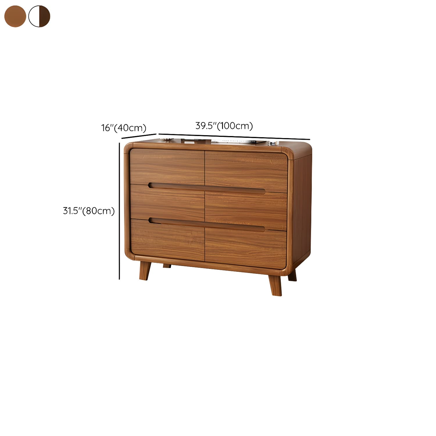 Traditional Wood Dressers with Drawers and Soft Close Glides thumbnail 16