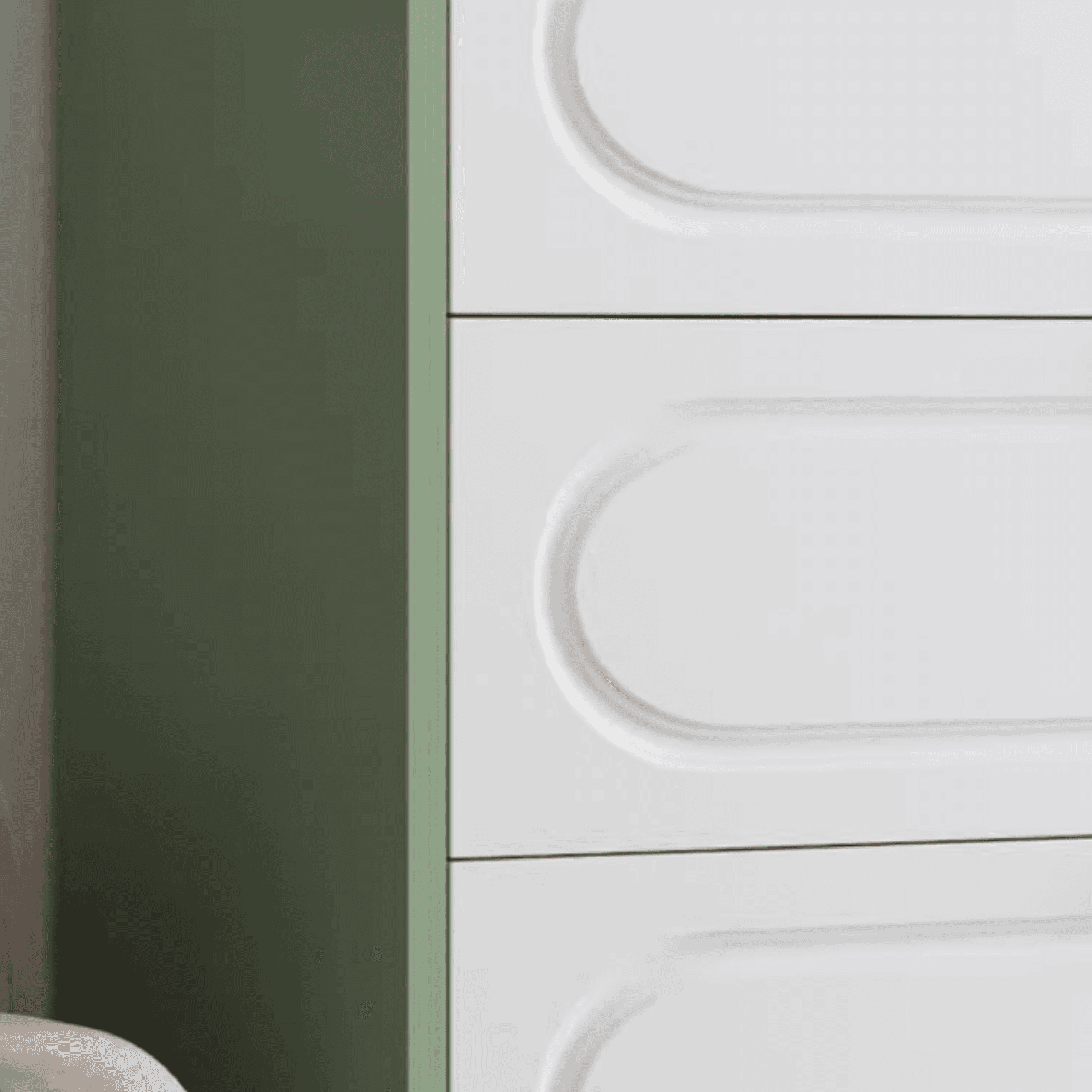 Light Green Casual Steel Bachelor Chest/Semainier thumbnail 6