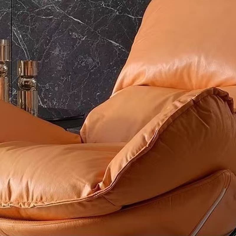 Stylish and Comfy Modern Rocking Chair with Natural Wood Legs and Slipcover thumbnail 15