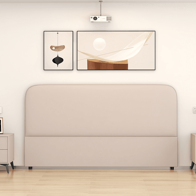 Simplistic Style Panel Headboard in Natural Wood with No Distressing, Rectangular Shape for Queen/Full/Twin XL Bed, Featuring Sponge Upholstery Fill and Standard Height thumbnail 10
