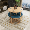 Table Base Color Natural Finish