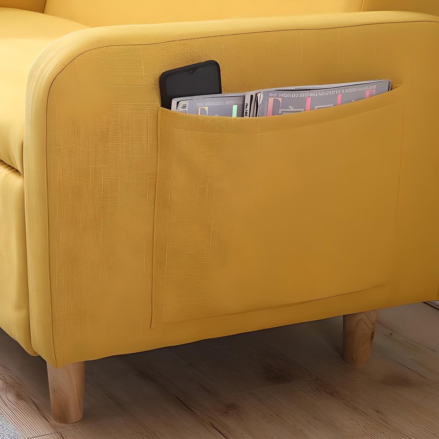 Contemporary Azure/Brown/Magenta Standard Sofa with Hidden Storage thumbnail 19