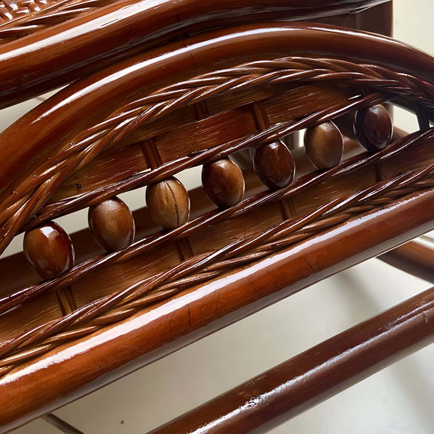 Traditional Recliner Chair Rattan/Wicker Recliner Chair for Living Room - image 8