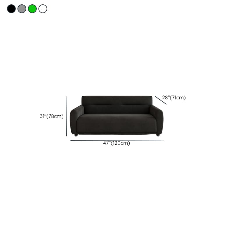 Dark Gray/Sage/Off-White Standard Sofa with Armrest for Drawing Room thumbnail 17