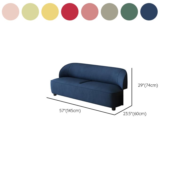 Modish Solid Color Scratch-durable Standard Sofa in Rose/Light Green/Tangerine Color for 2/4 Person/for 3 thumbnail 26