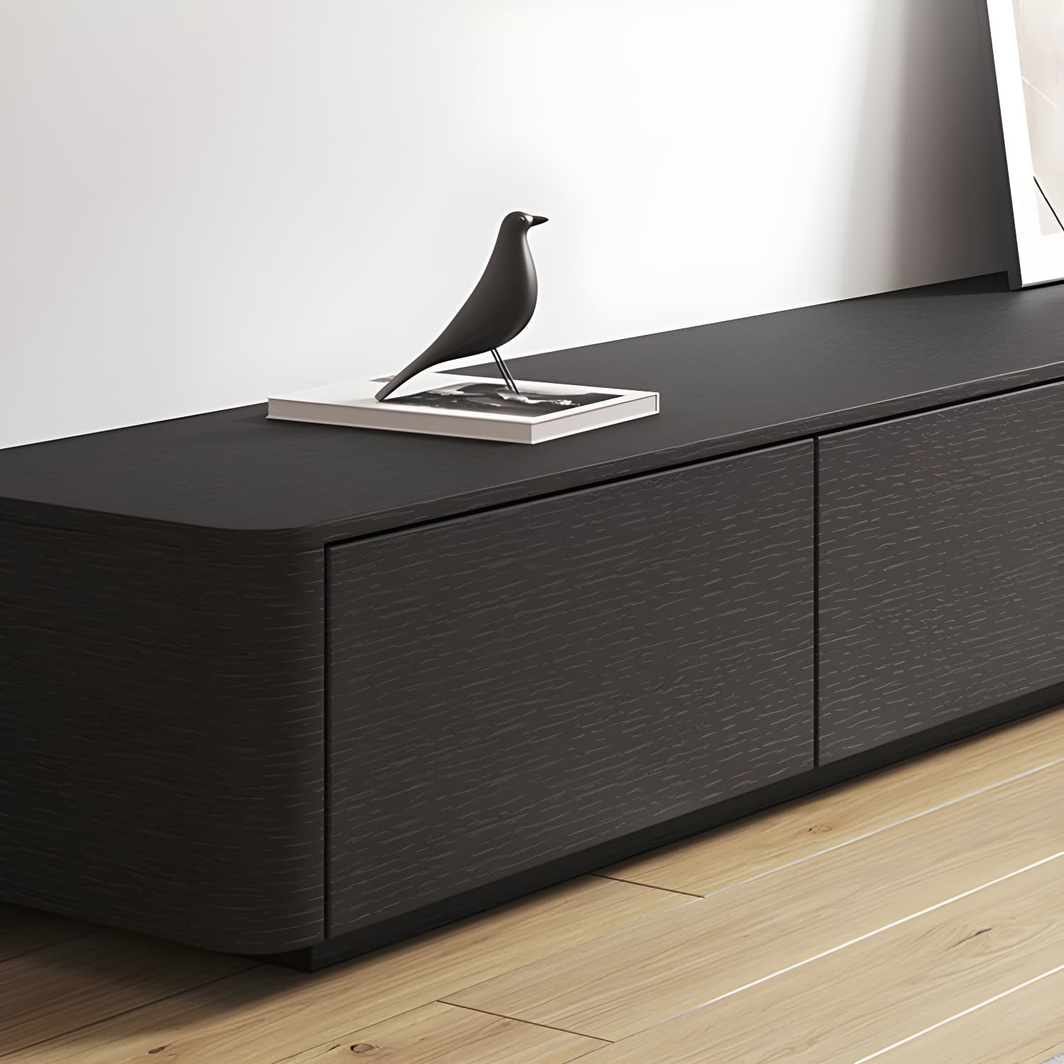 3 / 4 Drawers Modern TV Console 16" D Closed Storage Wooden TV Stand thumbnail 10