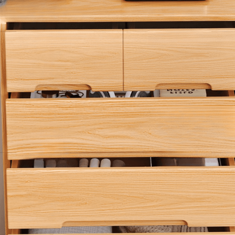 Art Deco Pine Wood Double Dresser/Lingerie Chest/Bachelor Chest with 6 Drawers/5 Drawers/8 Drawers, Vertical/Horizontal Orientation thumbnail 7