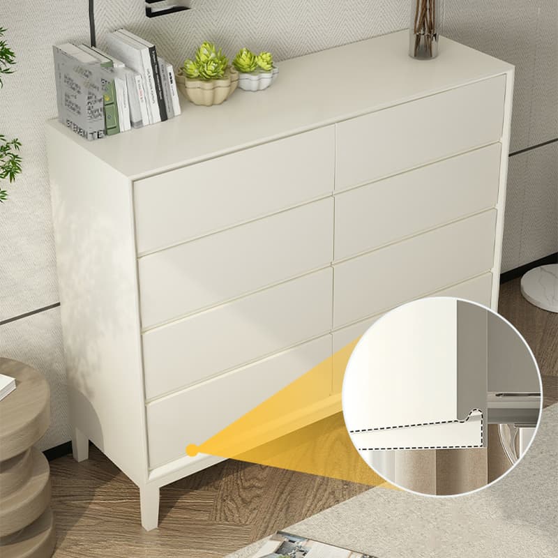 Pine Wood Modern Dresser with Soft Close Drawers - Compact and Stylish Bedroom Storage Solution thumbnail 10