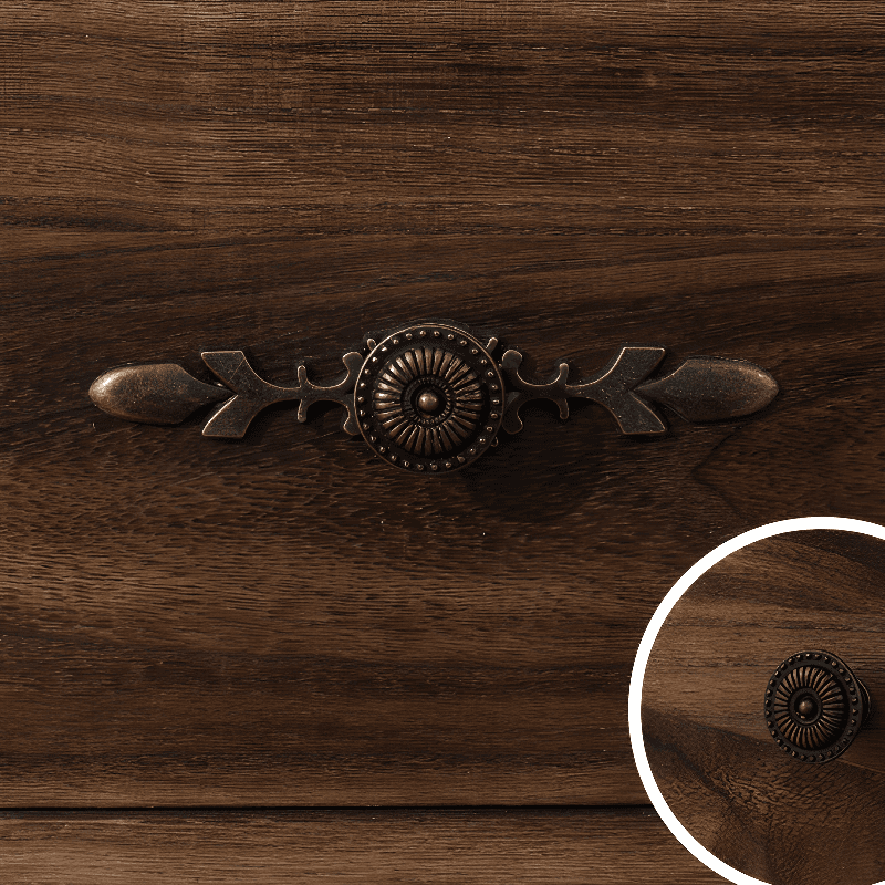 Retro Parlor Standalone Accent Chest with Reclaimed Wood thumbnail 13