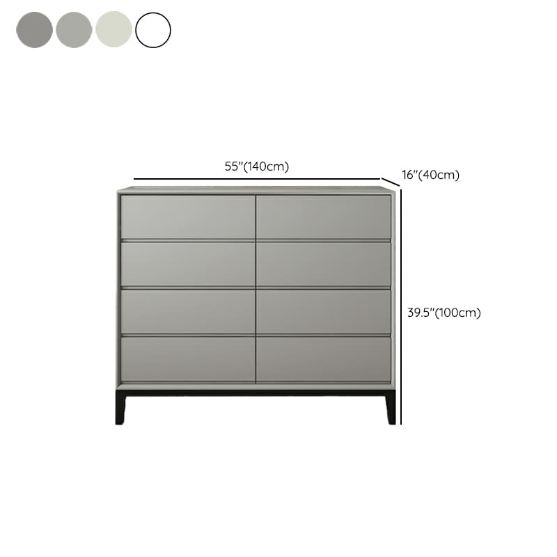 Pine Wood Modern Dresser with Soft Close Drawers - Compact and Stylish Bedroom Storage Solution thumbnail 16