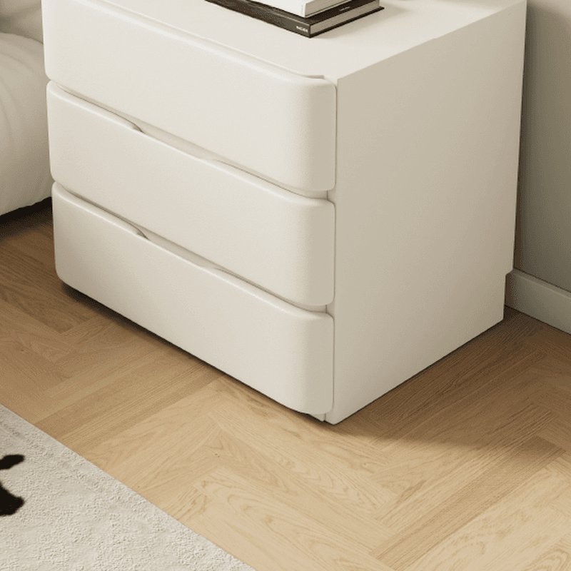 Art Deco Nightstand With Drawer Organization with 3 Drawers thumbnail 14