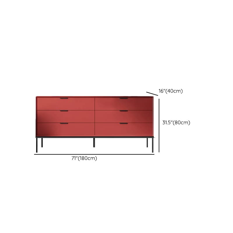 Modern Solid+Engineered Wood 5 Tiers/3 Tiers/4 Tiers Double Dresser/Semainier/Bachelor Chest thumbnail 44