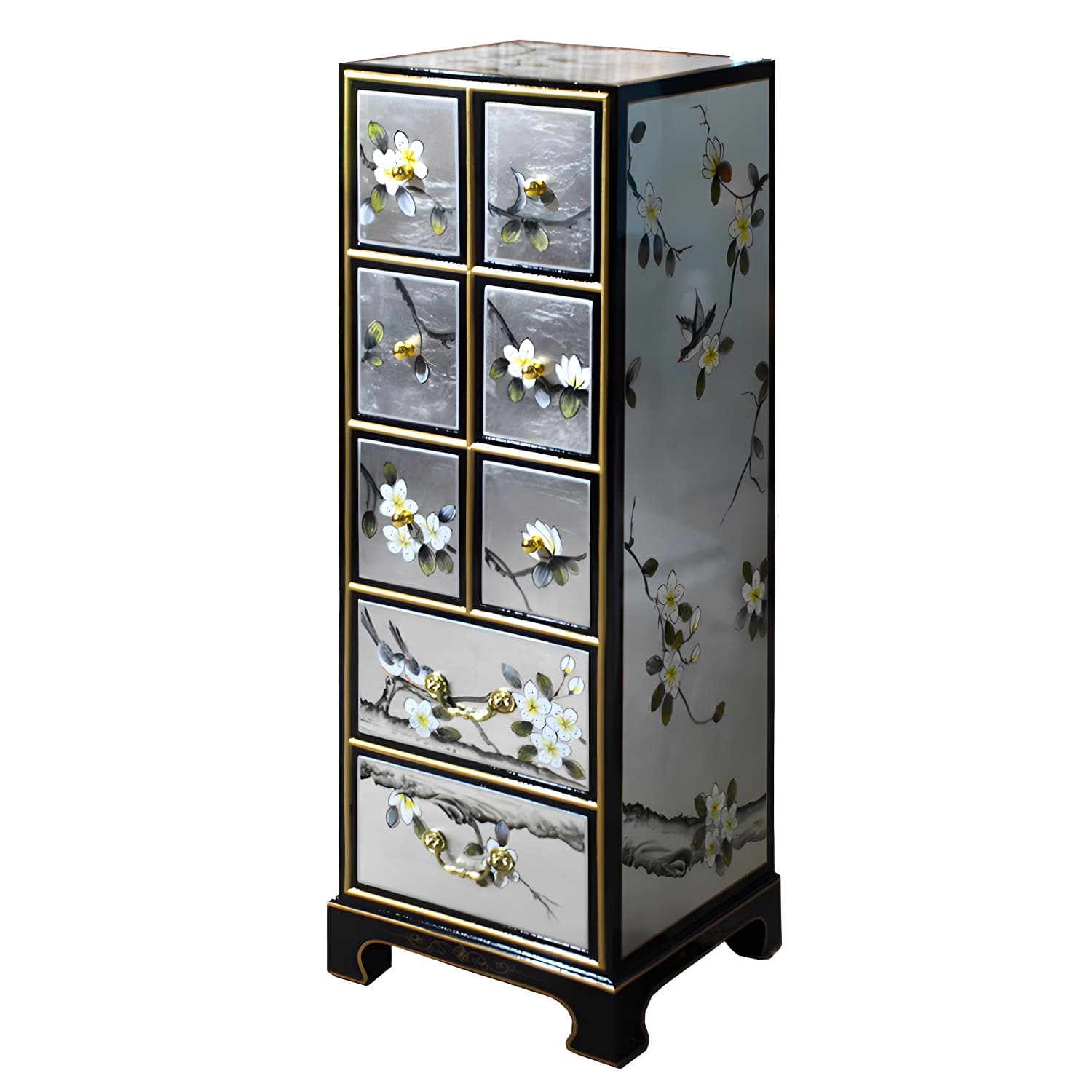 Classic Glam Dresser Solid Wood Storage Chest Dresser with 5/6/7/8/9 Drawers thumbnail 3