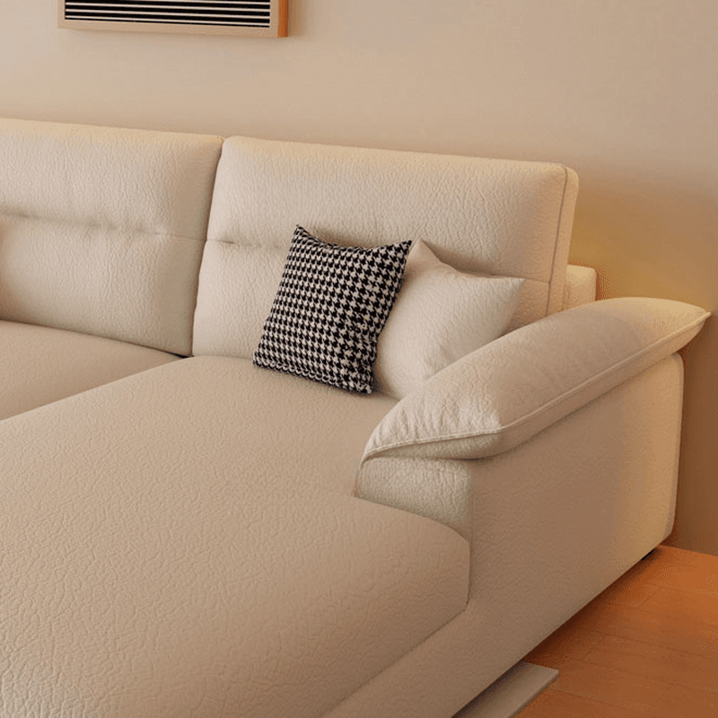 Straight Horizontal 5 Person Memory Foam Filled Sofa Couch with Decorative-stitched Tufting thumbnail 3
