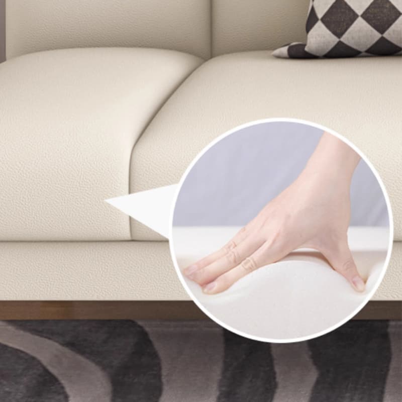 Scandinavian Armless Sleeper Sofa, Light Wood, Foam Filling, Includes Pillows thumbnail 24
