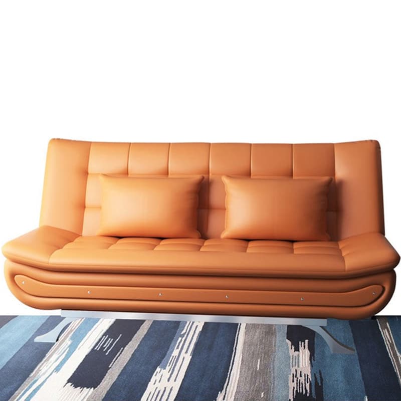 75'' Modern Armless Solid Color Sofa, Foam Filled Upholstery - Partial Assembly thumbnail 21