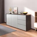Color Walnut/White