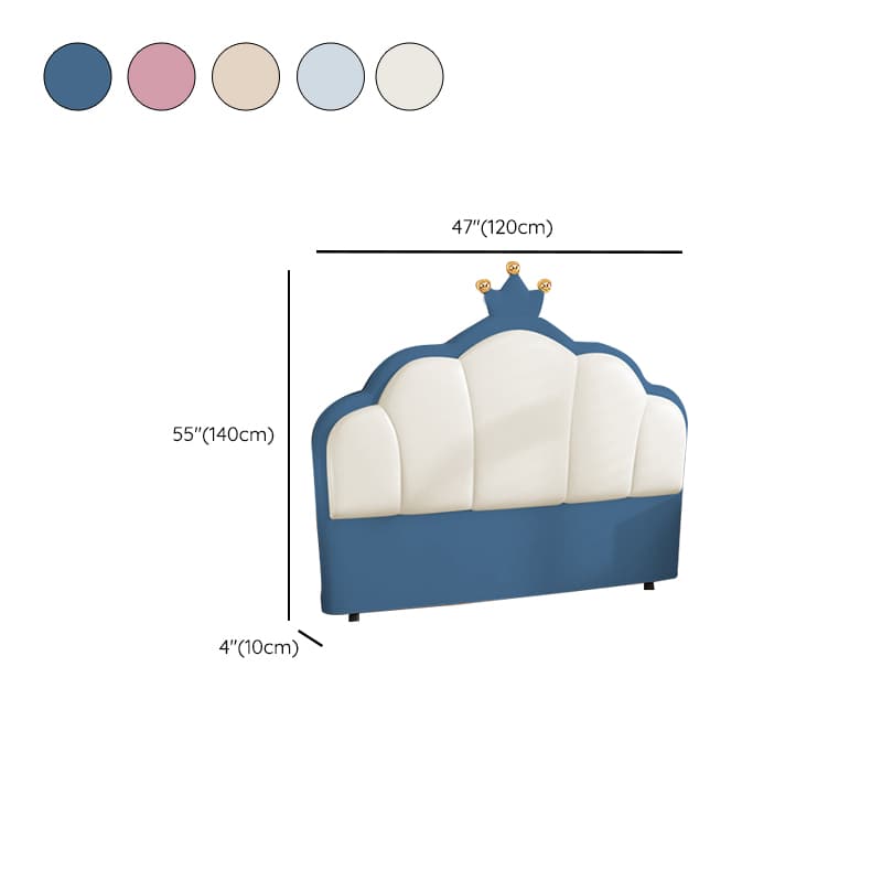 Trendy Panel Headboard in Natural Wood with No Distressing, Portman Shape for King/Queen/Full Bed, Featuring Sponge Upholstery and Standard Height thumbnail 9