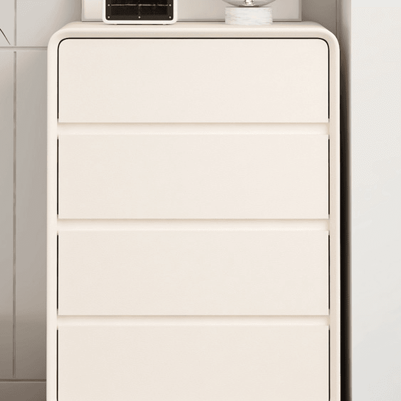 Chalk Minimalist Hardwood Console Dresser with 6 Drawers, Horizontal Orientation thumbnail 5
