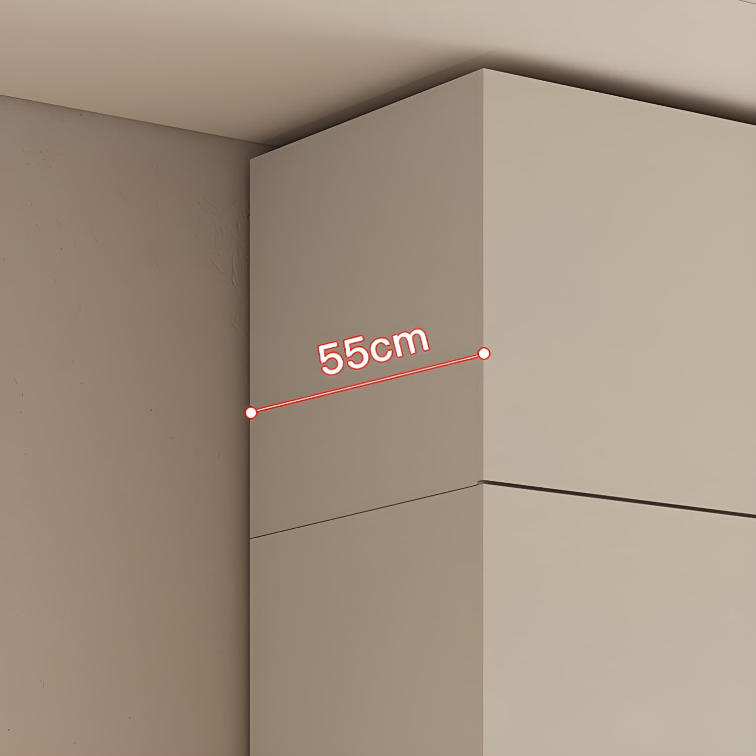Modern Grey Wood Armoire with Solid Construction and Limited Warranty thumbnail 10