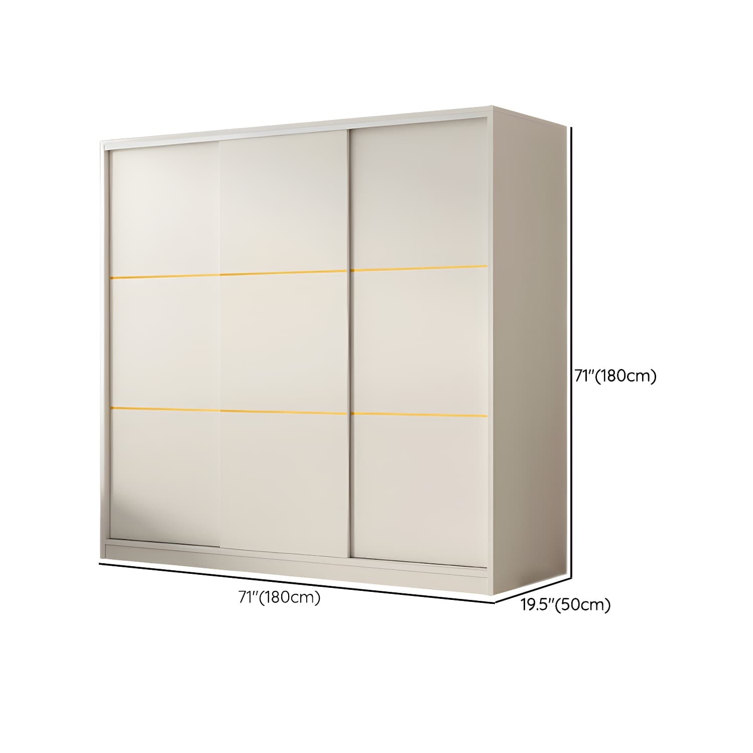 Spacious White Wardrobe Armoire with Shelves and Clothing Rod - Your Perfect Closet Solution thumbnail 14