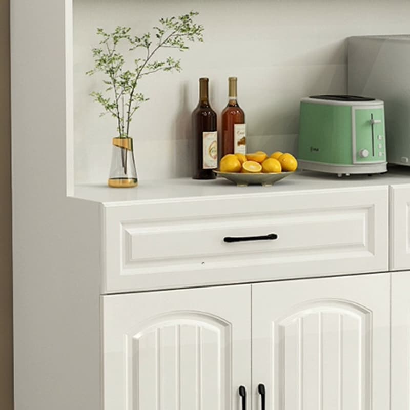 Narrow 15.7'' Wood Cabinets Open Storage with Adjustable Shelves Modern Sideboard/Credenza thumbnail 12