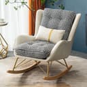 Color Beige Houndstooth