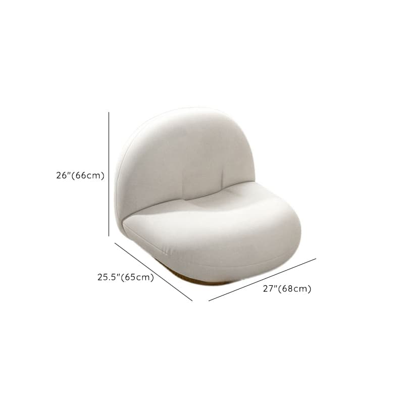 Bowed/Straight Right/Horizontal Chalk Corner Sectional/Sofa Couch for 6/5 Person/1 Person with Concealed Support Living Space thumbnail 21