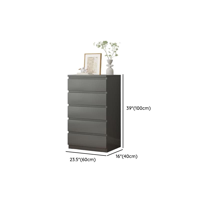 Vertical/Horizontal Gray Double Dresser/Bachelor Chest/Semainier with 5 Drawers/3 Drawers/8 Drawers in a Modern Style thumbnail 21