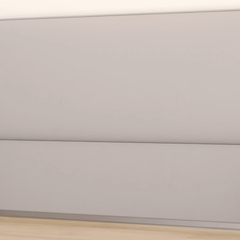 Simplistic Style Panel Headboard in Natural Wood with No Distressing, Rectangular Shape for Queen/Full/Twin XL Bed, Featuring Sponge Upholstery Fill and Standard Height thumbnail 12