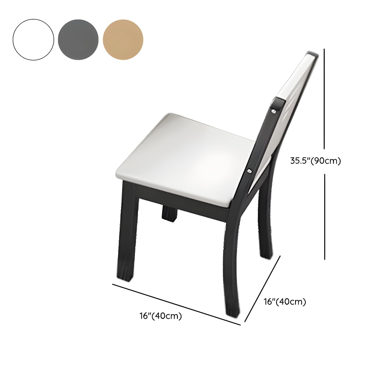 Modern Style Stone Furniture 7 Pcs Round Shape Dinette Table with Dining Chairs thumbnail 11