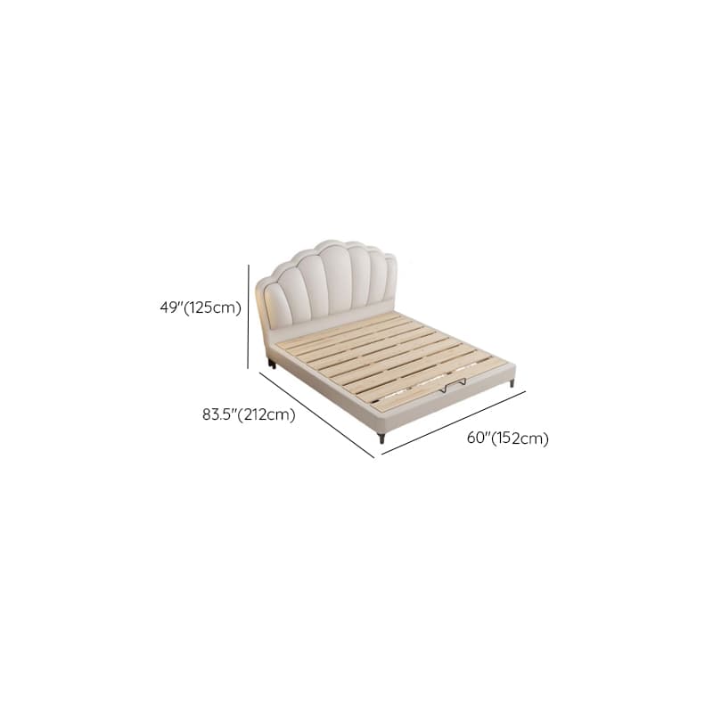 Storage Included with 3 Storage Boxes, Natural Wood Frame, Storage Drawer, Panel Headboard, and Sponge Upholstery thumbnail 13