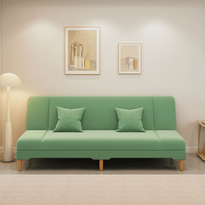 Modern Simple Style Dove Grey/Blue/Green Fold Away Convertible Sofa Living Spaces thumbnail 18