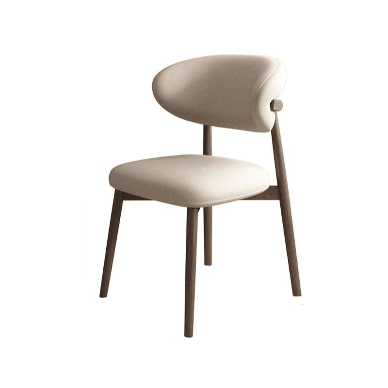 Dining Room Sturdy Outlined Side Chair for Comfortable Seating thumbnail 11