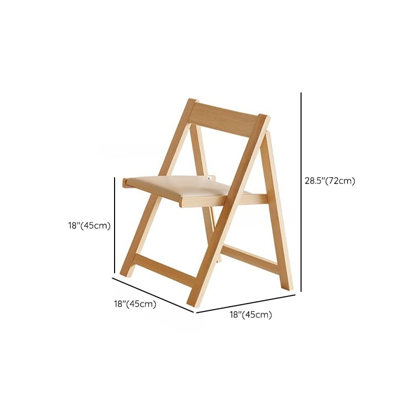 Scandinavian Folding Dining Set in Light Wood with Upholstered Chairs and Extendable Table thumbnail 11