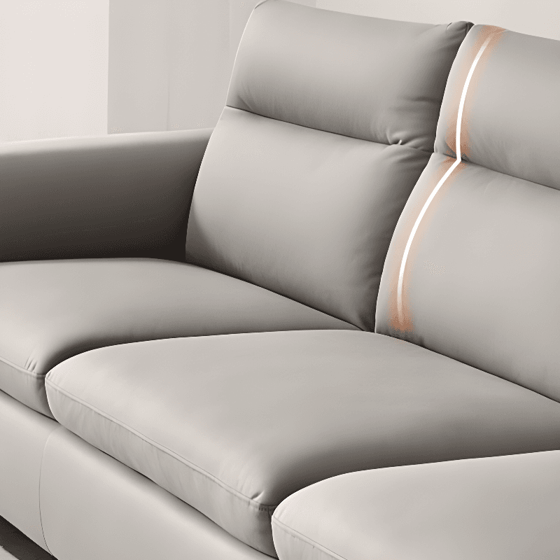 Straight/L-Shape Cotton Upholstered Sofa Couch/Sofa Chaise, Horizontal/Right Hand Facing Orientation thumbnail 2