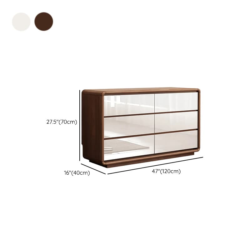 Modish Raw Wood Square Double Dresser/Bachelor Chest/Wardrobe Chest with 6 Drawers/7 Drawers/5 Drawers in Horizontal/Vertical Orientation thumbnail 15