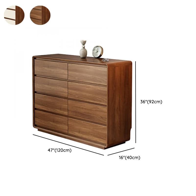 Simple Timber Console Dresser/Semainier/Bachelor Chest Horizontal/Vertical with 9 Drawers/6 Drawers/5 Drawers for Sleeping Quarters thumbnail 15