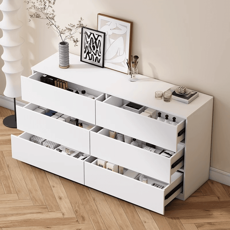 4 Tiers/3 Tiers/5 Tiers Cube Console Dresser/Lingerie Chest for Entry in a Scandinavian Style thumbnail 4