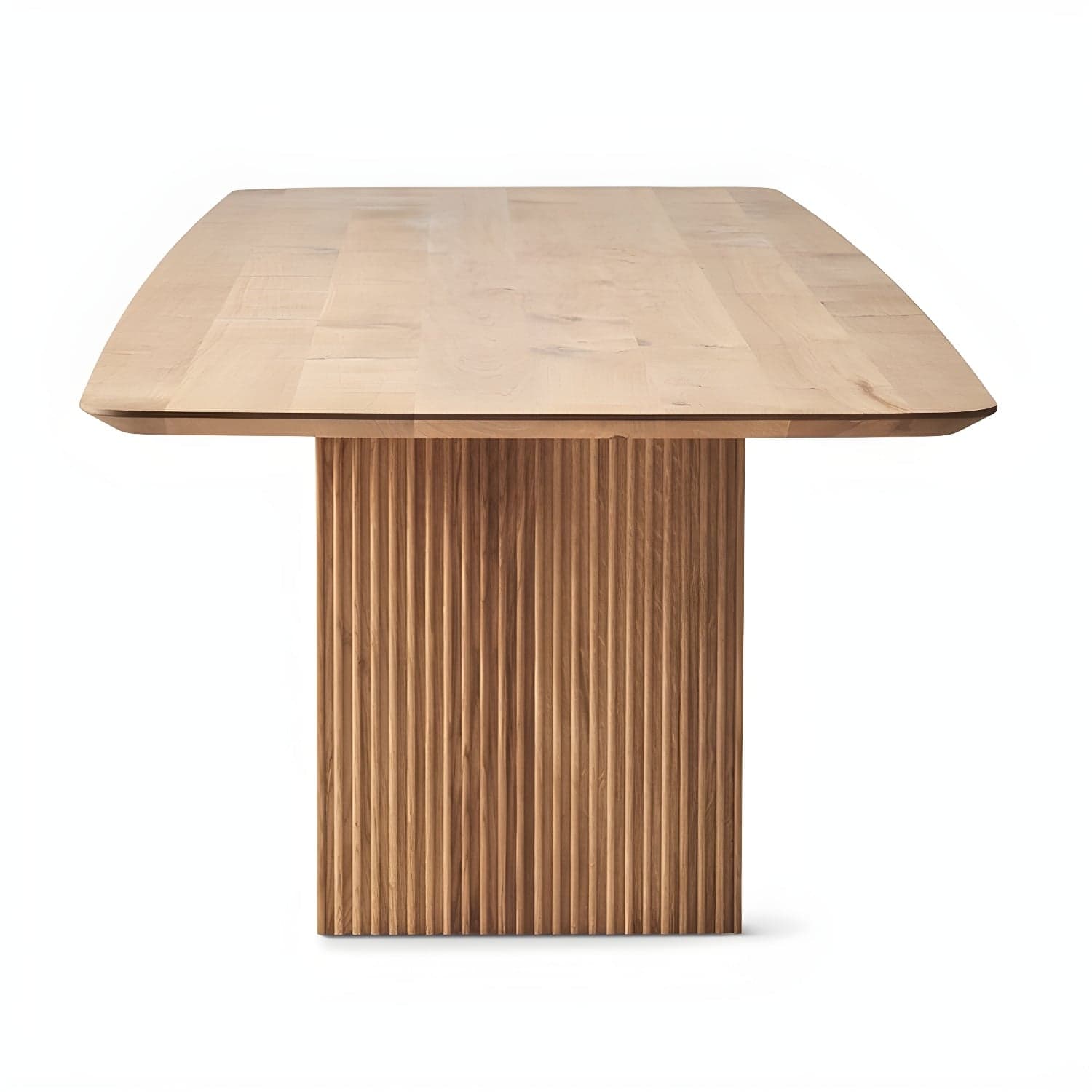 Modern Farmhouse Rectangle Wood Double Pedestal Kitchen & Dining Table thumbnail 2