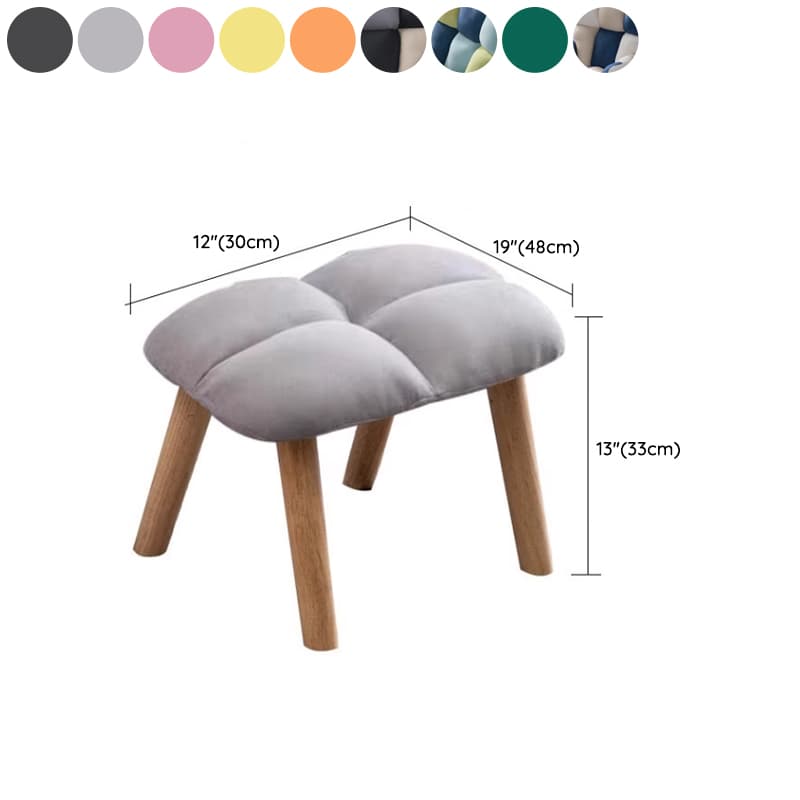 Simplistic Scratch-immune Padded Recessed Arm Ottoman Upholstered 2 Piece Set Bedroom Rocking Chair thumbnail 17