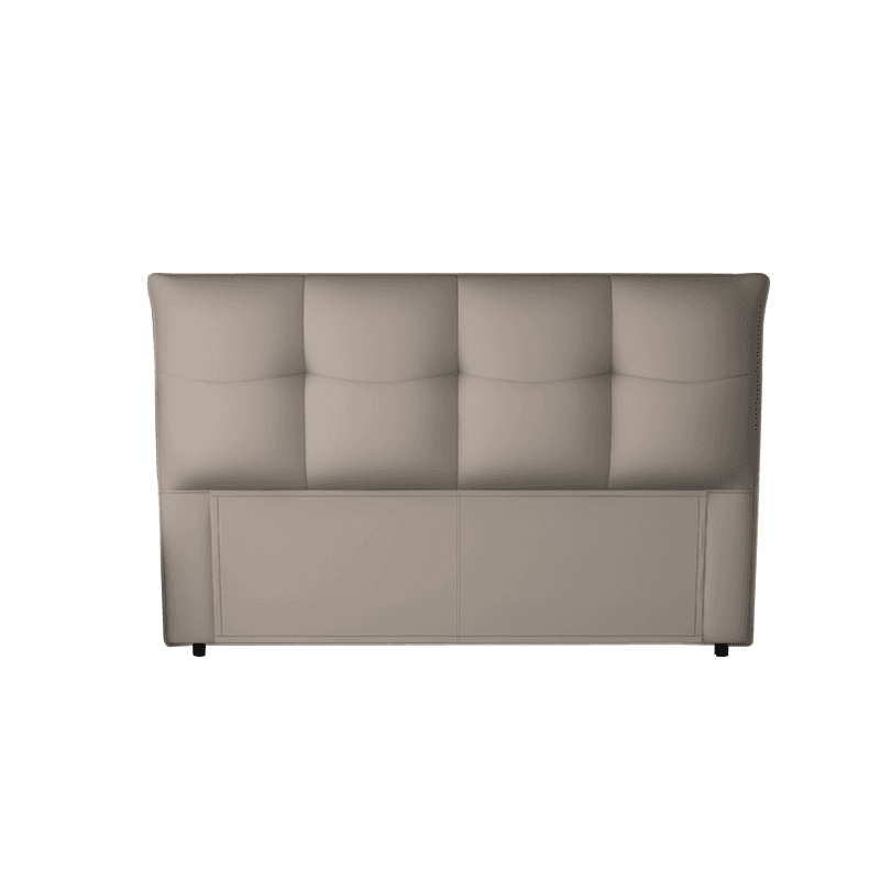 Elegant Pine Wood Full Bed with Tufted Panel Headboard, Rectangle Shape, Sponge Fill, and Standard Height Legs Included thumbnail 2