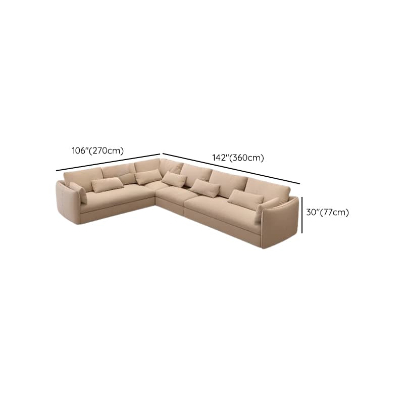 Straight/L-Shape Horizontal/Right Ink/White Sofa Couch/Sofa Recliner with Concealed Support for Drawing Room thumbnail 9
