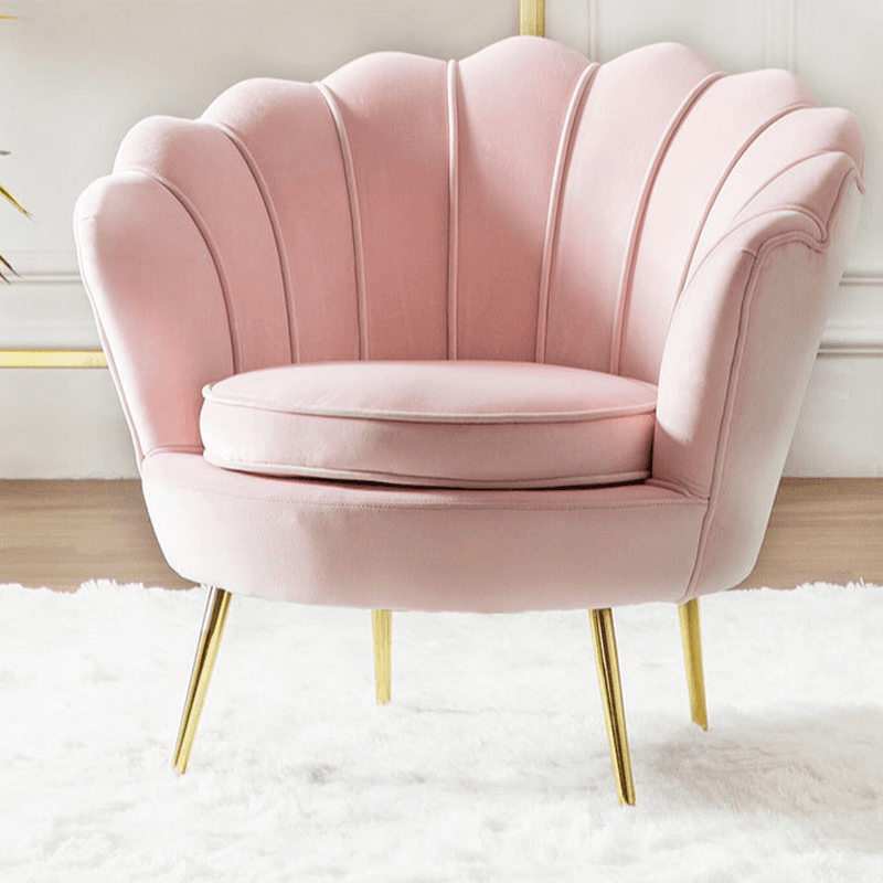 Magenta/Olive Green/Cerulean Single Sofa/Loveseat with Sloped Arms Sitting Room thumbnail 14